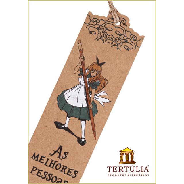 MUNDO ALICE - Marcador de Página Alice