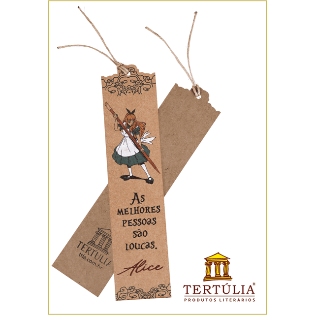 MUNDO ALICE - Marcador de Página Alice