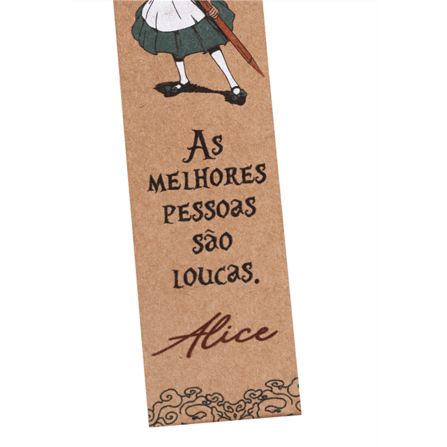 MUNDO ALICE - Marcador de Página Alice