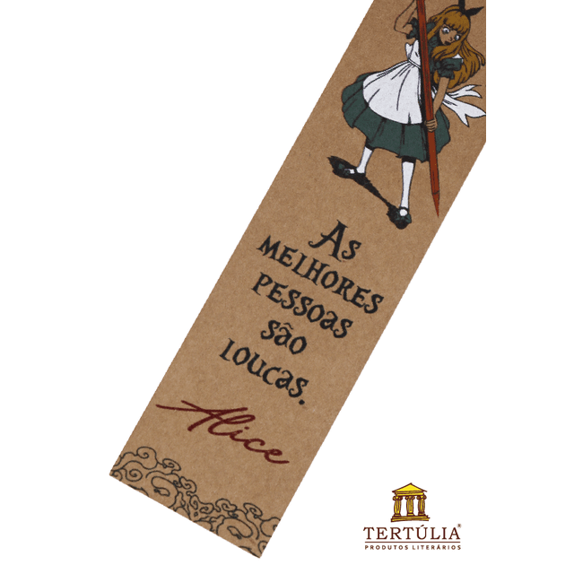 MARCADOR DE PÁGINAS TERTÚLIA - Mundo Alice