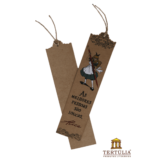 MARCADOR DE PÁGINAS TERTÚLIA - Mundo Alice