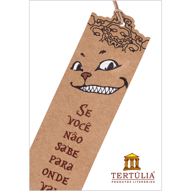 MUNDO ALICE - Marcador Gato Cheshire Sorriso