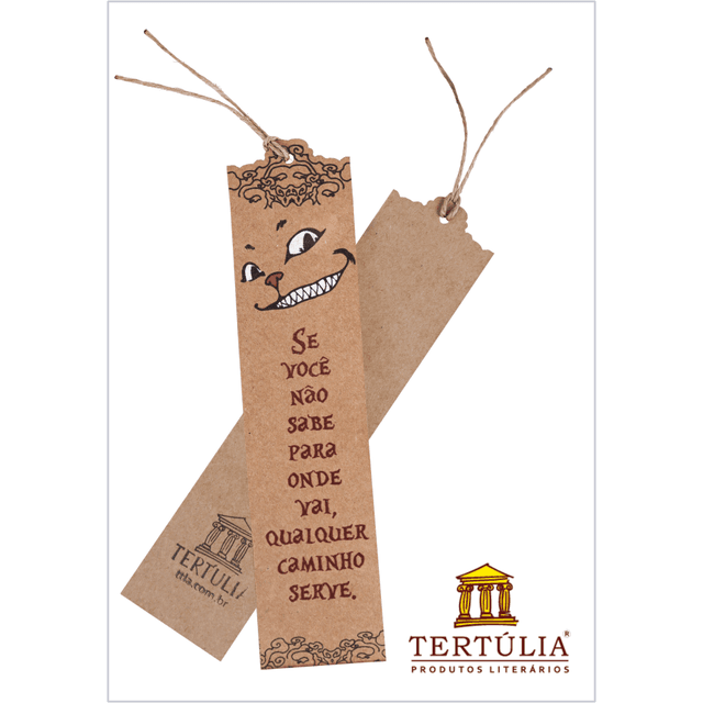 MUNDO ALICE - Marcador Gato Cheshire Sorriso