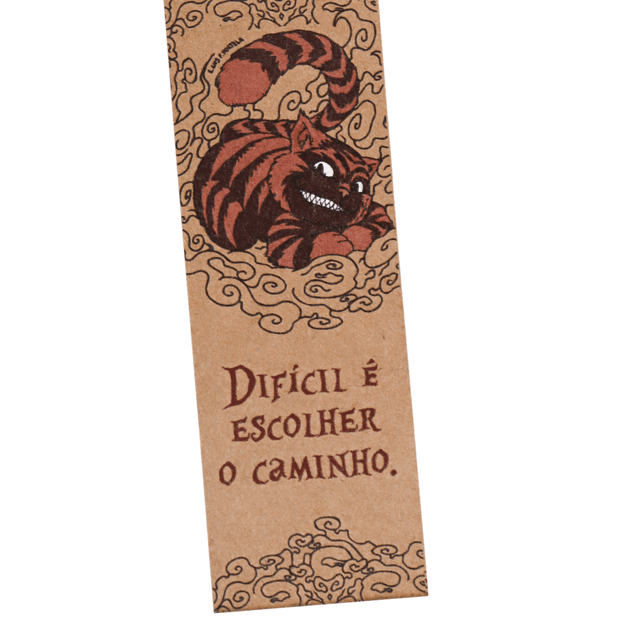 MUNDO ALICE- Marcador Gato Cheshire