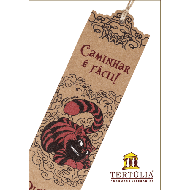 MARCADOR MUNDO ALICE- Gato Cheshire