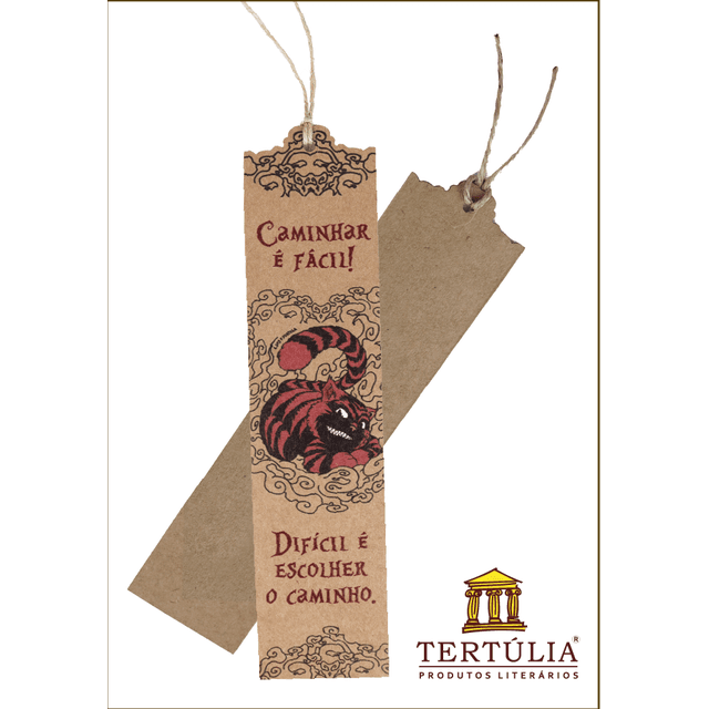 MARCADOR MUNDO ALICE- Gato Cheshire