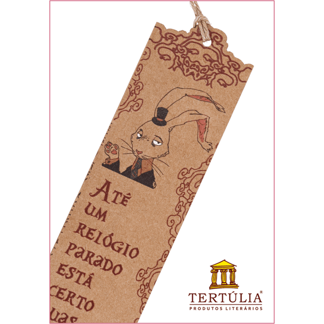 MUNDO ALICE - Marcador Lebre Maluca