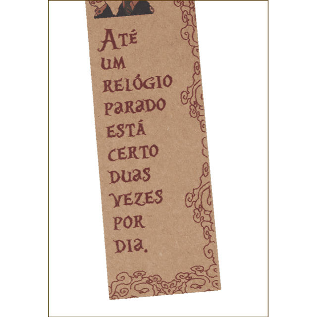 MARCADOR MUNDO ALICE - Lebre Maluca