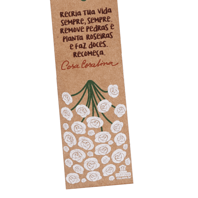 Marcador Cora Coralina - Recria