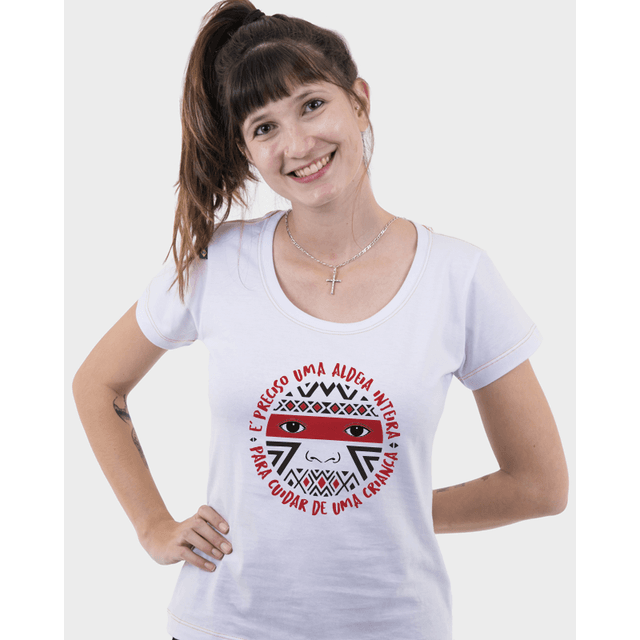 Babylook Aldeia - branca