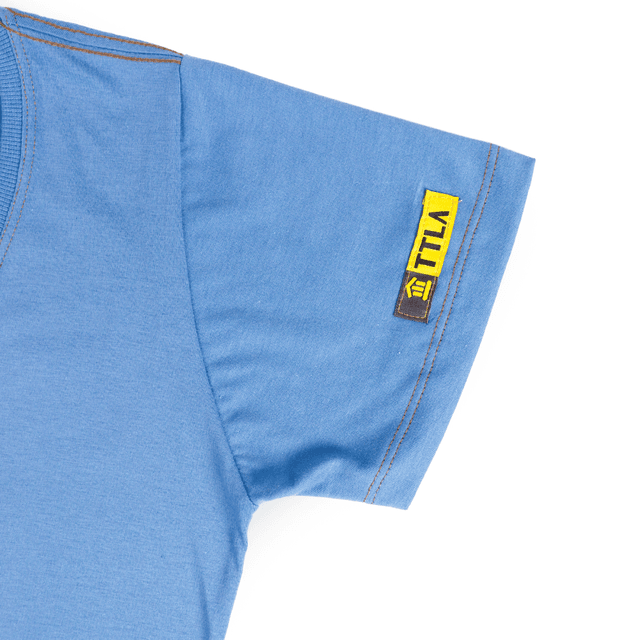 Babylook Mundo Alice - Azul Claro