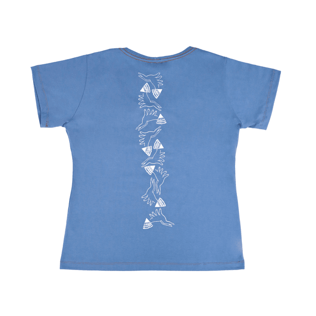 Babylook Valter Hugo Mãe Felicidade - Azul Claro