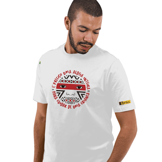 Camiseta Aldeia - branca