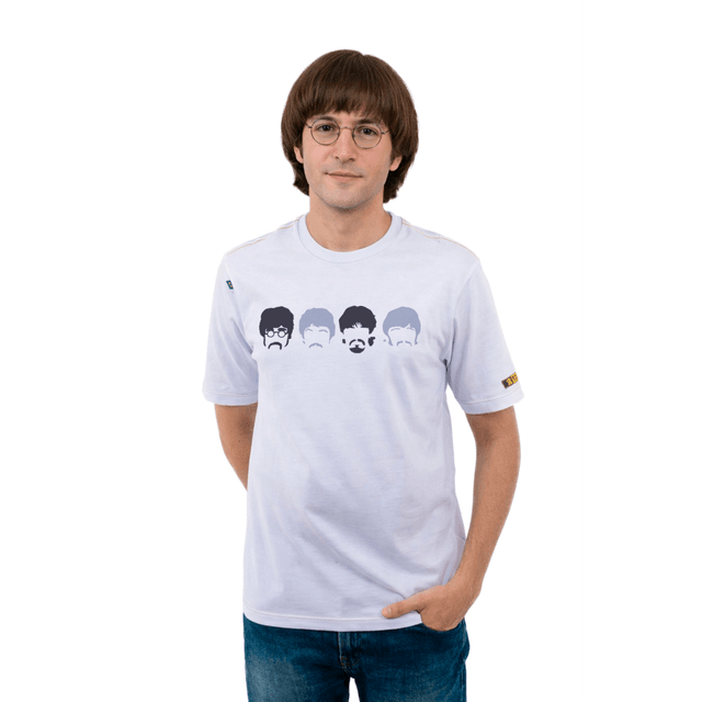 Camiseta Beatles - Branca