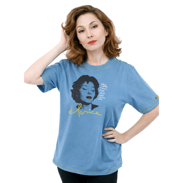 Camiseta Clarice - Azul Claro