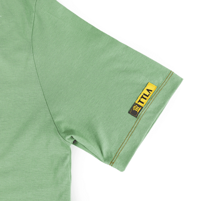 Camiseta Mundo Alice Gato - Verde