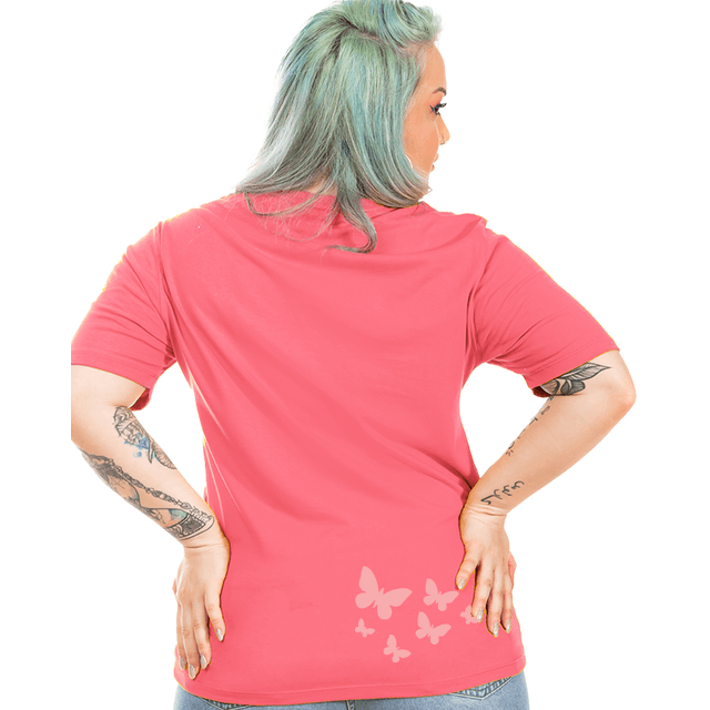 Camiseta Macondo - goiaba