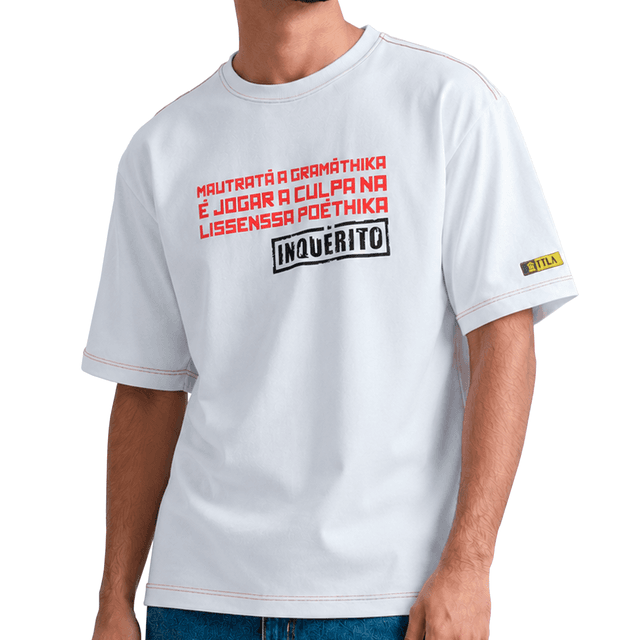 Camiseta Renan Inquérito - Branca