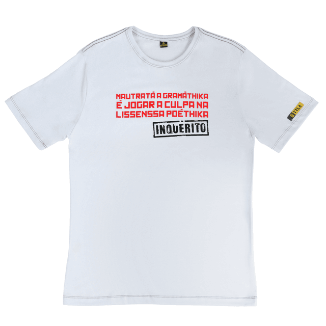 Camiseta Renan Inquérito - Branca