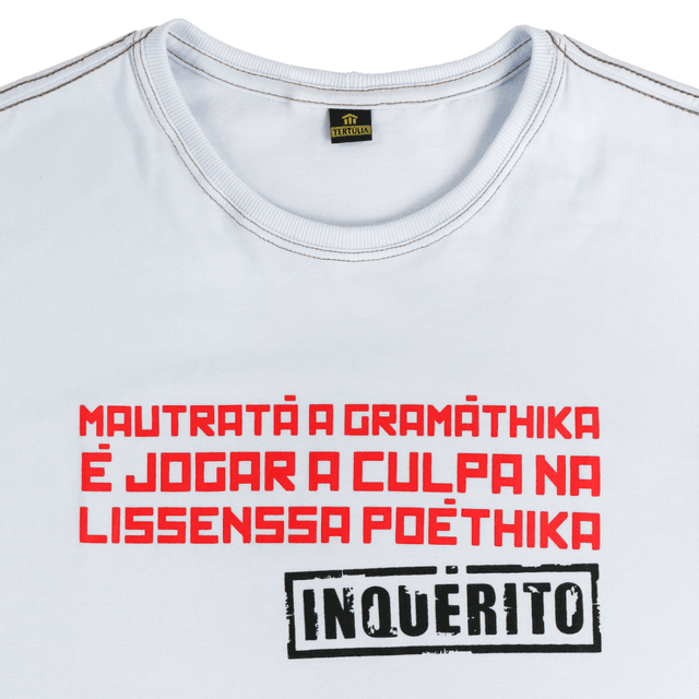 Camiseta Renan Inquérito - Branca