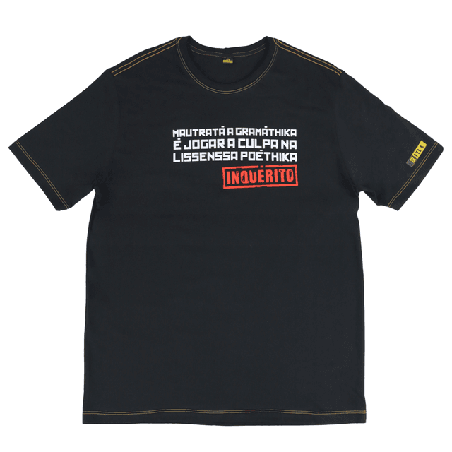 Camiseta Renan Inquérito - Preta