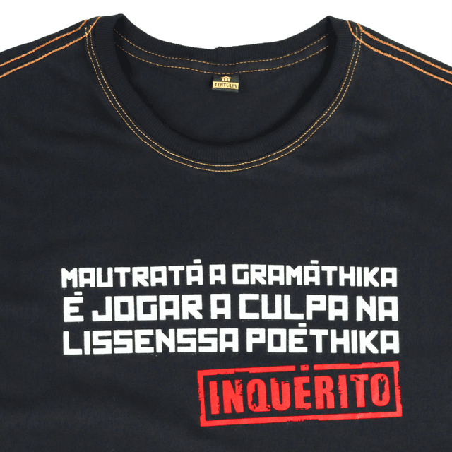 Camiseta Renan Inquérito - Preta