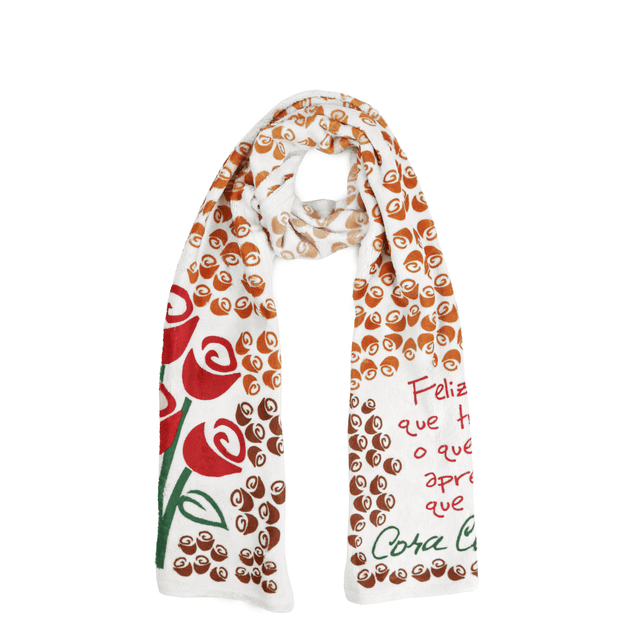 CACHECOL TERTÚLIA CORA CORALINA - Off-white