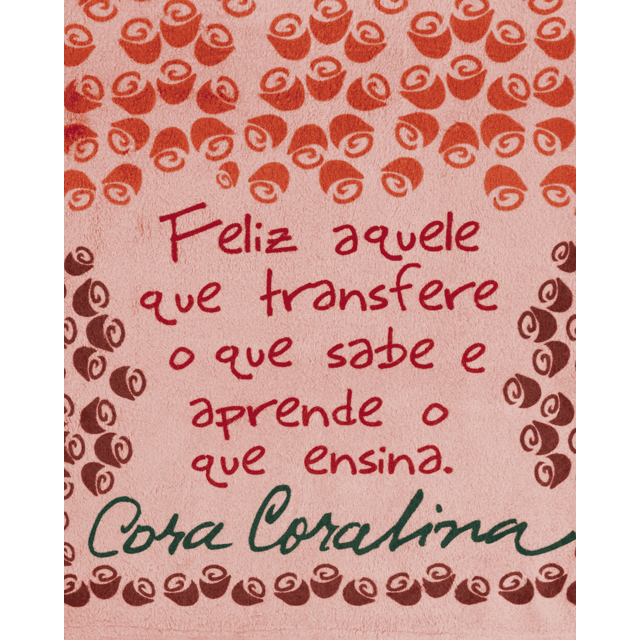 CACHECOL TERTÚLIA CORA CORALINA - Salmão