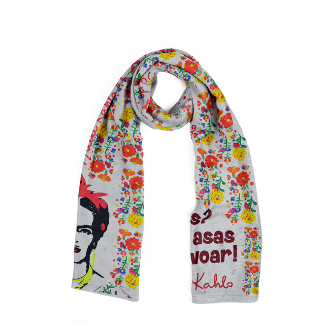 CACHECOL TERTÚLIA FRIDA - Cinza