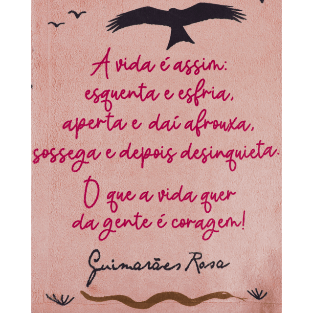 CACHECOL TERTÚLIA GUIMARÃES - Salmão