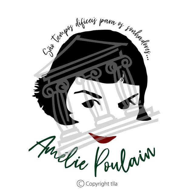 Moletom Amélie Poulain - Branco