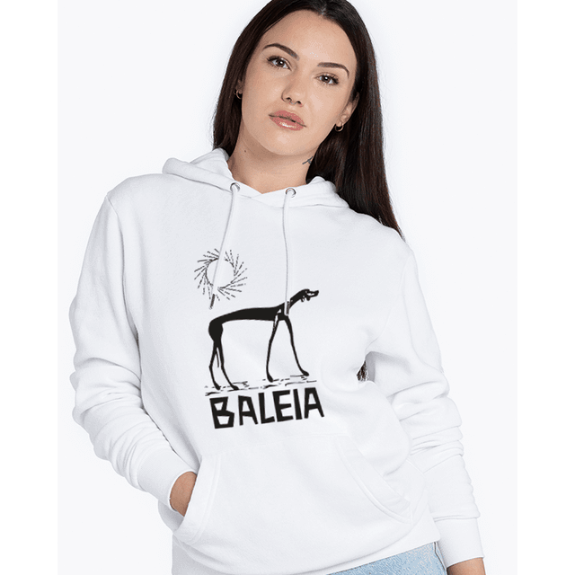 Moletom Baleia - Branco