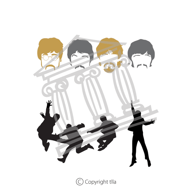 Moletom Beatles - Preto