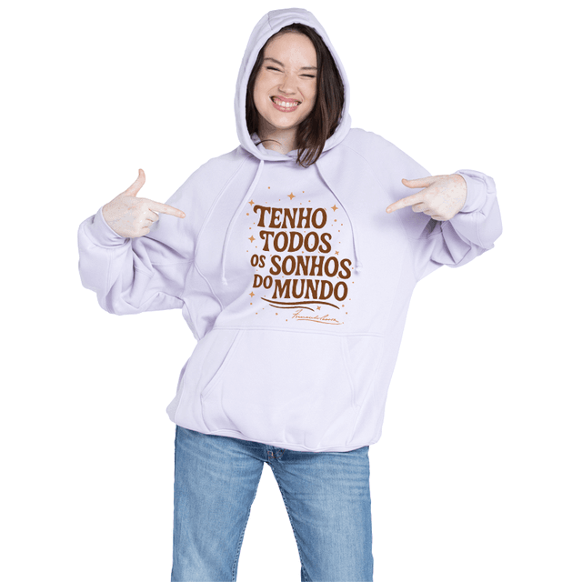 Moletom Pessoa - Branco