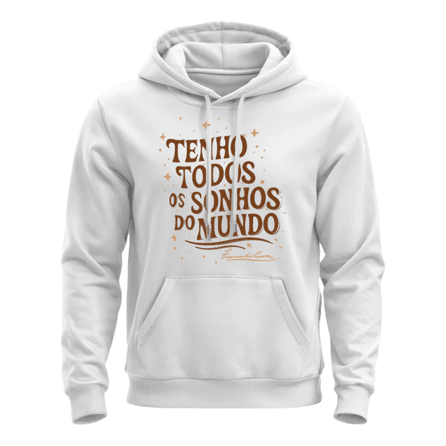 Moletom Pessoa - Branco