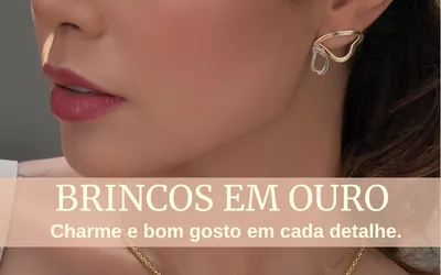 Brincos em Ouro