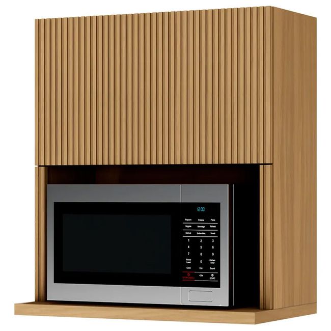 ARMARIO AEREO 1 PORTA BASCULANTE COM NICHO RAINHA 70CM NESHER