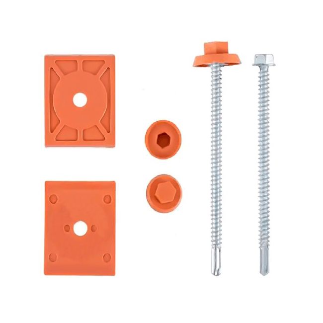 KIT PARAFUSO PARA VEDAÇÃO DE TELHA PLAN PVC FORTLEV