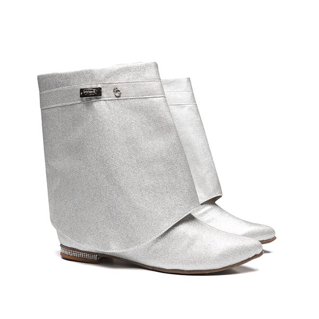 Bota Blossom Prata Gats