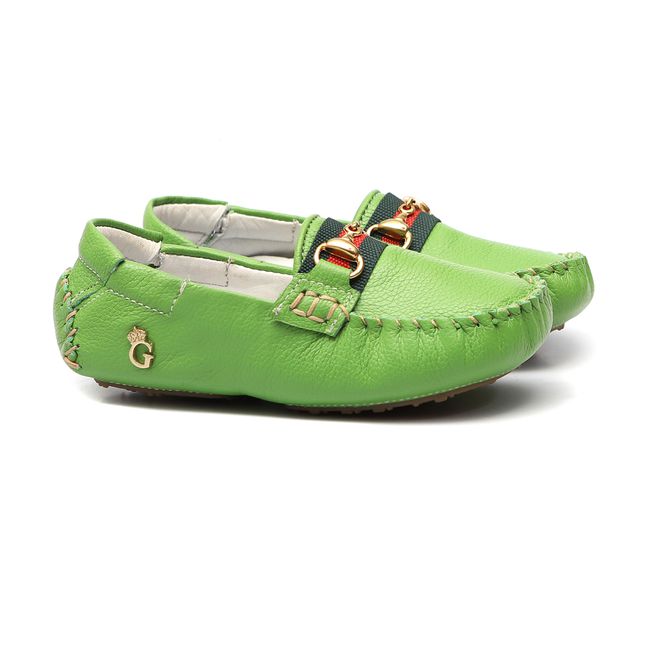 Mocassim Masculino Verde Bebê Gats 