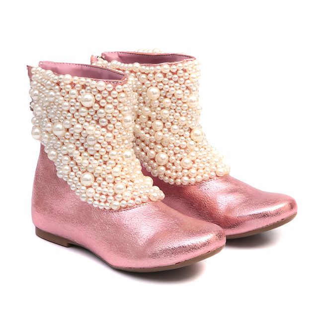 Bota de Laminado Rosa 