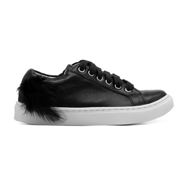 T nis Sneaker Penas Preto Infantil Gats GATS