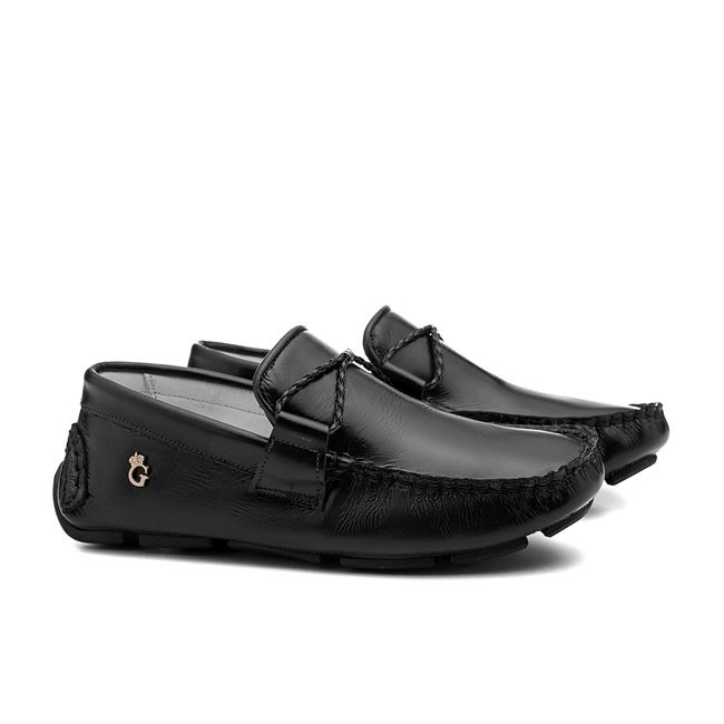 Mocassim Infantil Masculino Preto Gats 