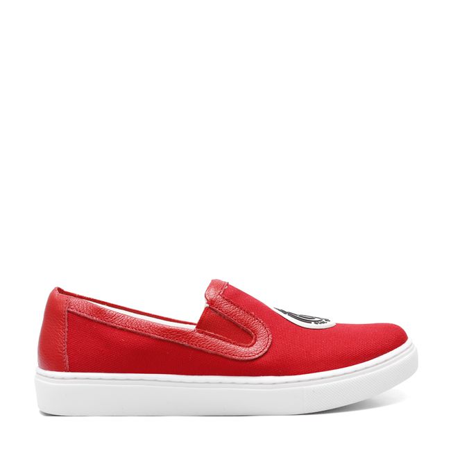 Kenzo store red shoes