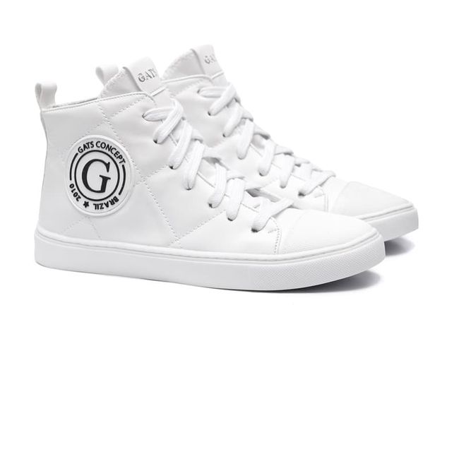 Tênis High Stary Branco Infantil Gats 