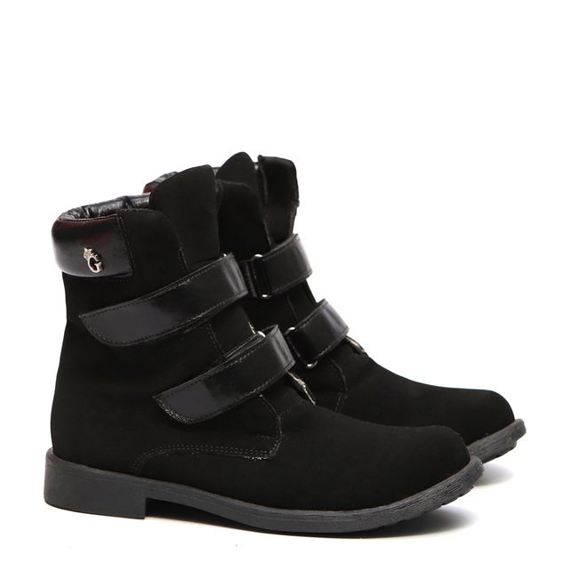 Bota Coturno Preto Gats