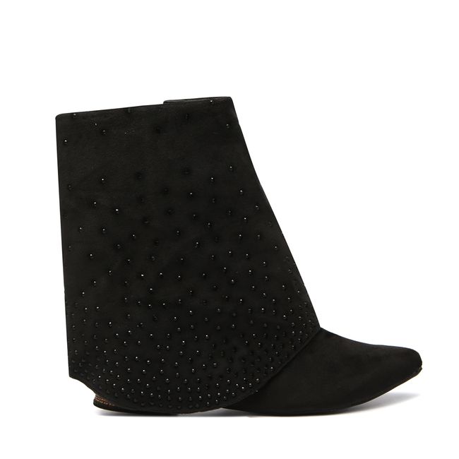 Bota veludo shop