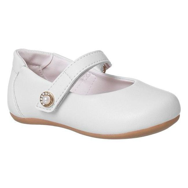 Sapatilha Infantil Xuá Xuá Feminina Branca - Ref07... - LEPETI 