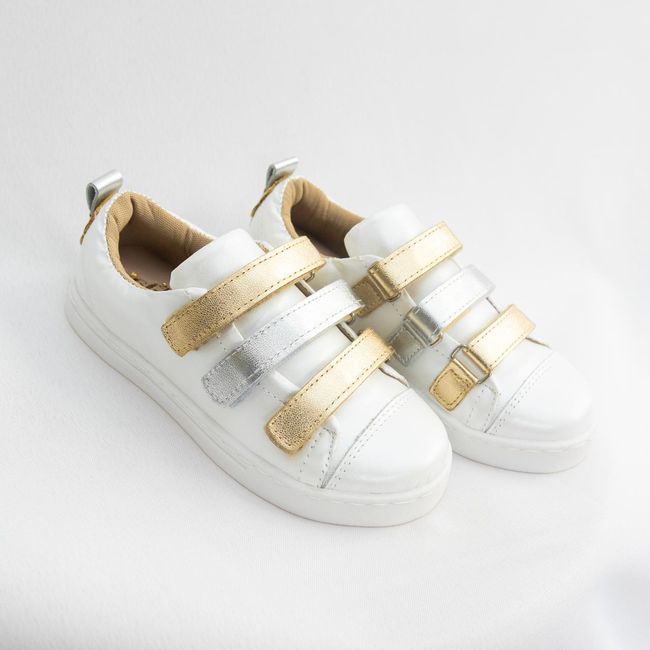 Tênis Infantil Lepeti Feminino Couro Velcro Básico... - LEPETI 