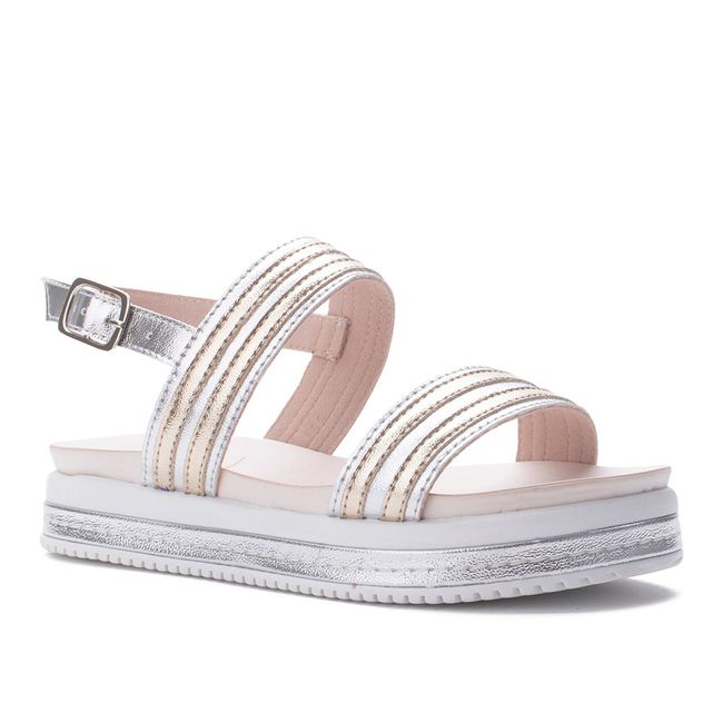 Sandália Infantil Mini Sua Cia Ecoform Prata - Re... - LEPETI 